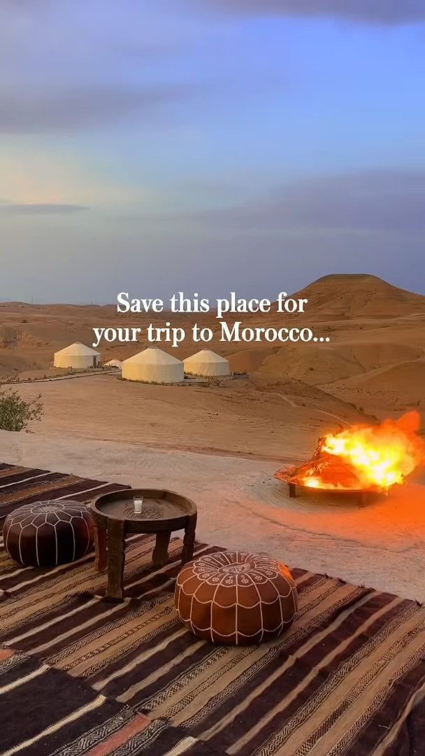 Unwind in the Magical Agafay Desert Camp