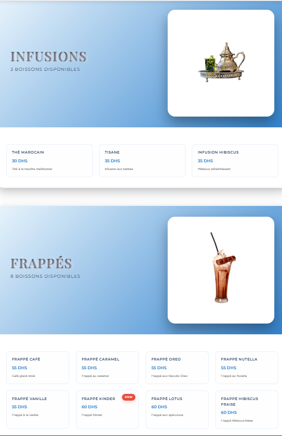Americana Brunch & Cake, M Avenue — menu page 3