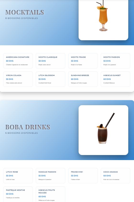 Americana Brunch & Cake, M Avenue — menu page 4