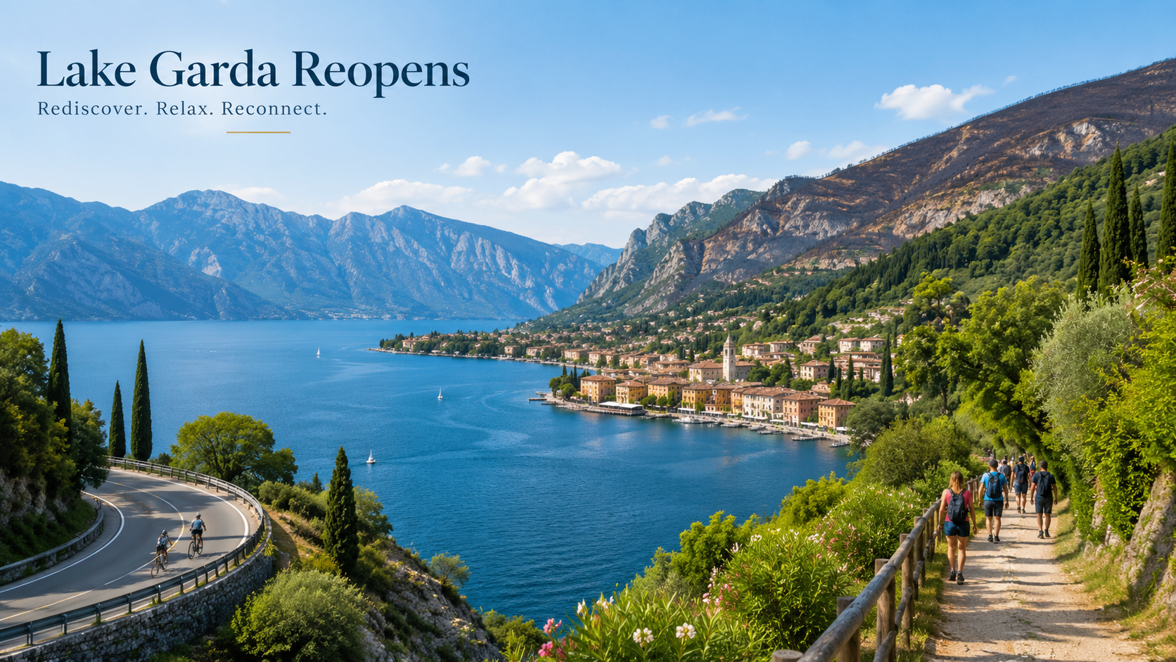 Explore Lake Garda: Open Parks and Roads After the Fire