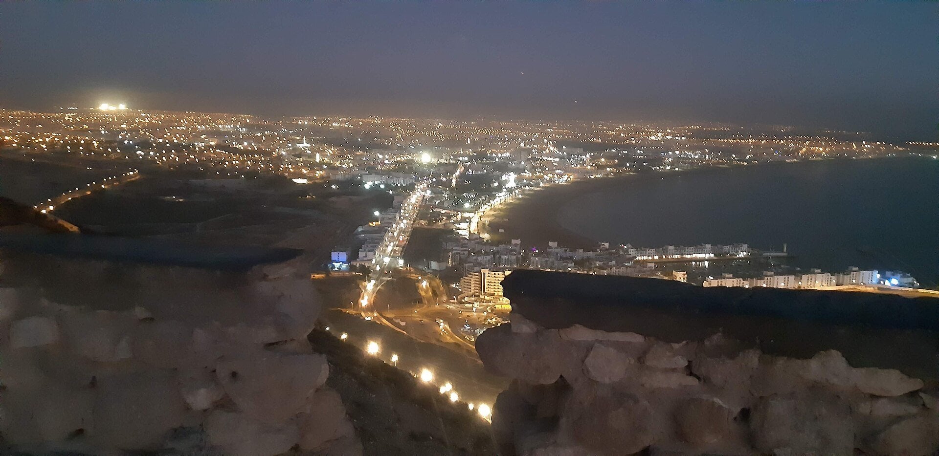 Agadir Corniche walking and running