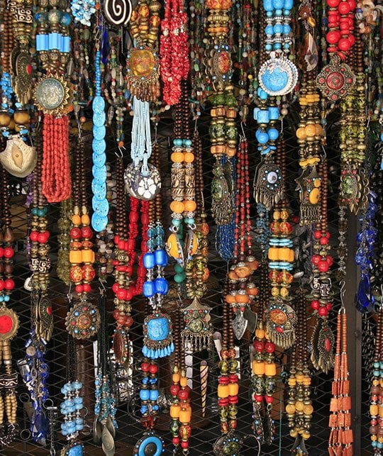 Silver jewellery from the medina