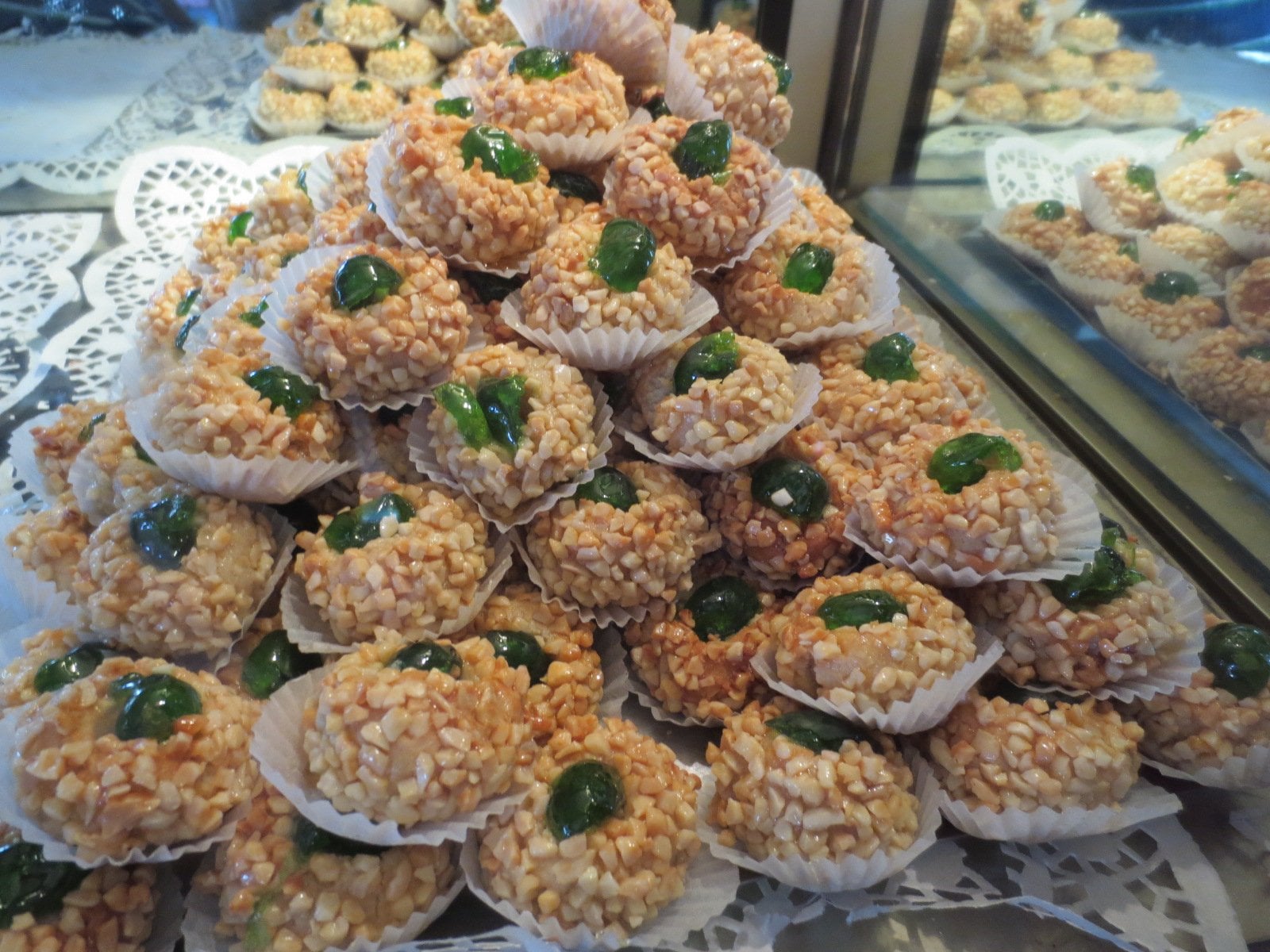 Traditional Moroccan pastry selection