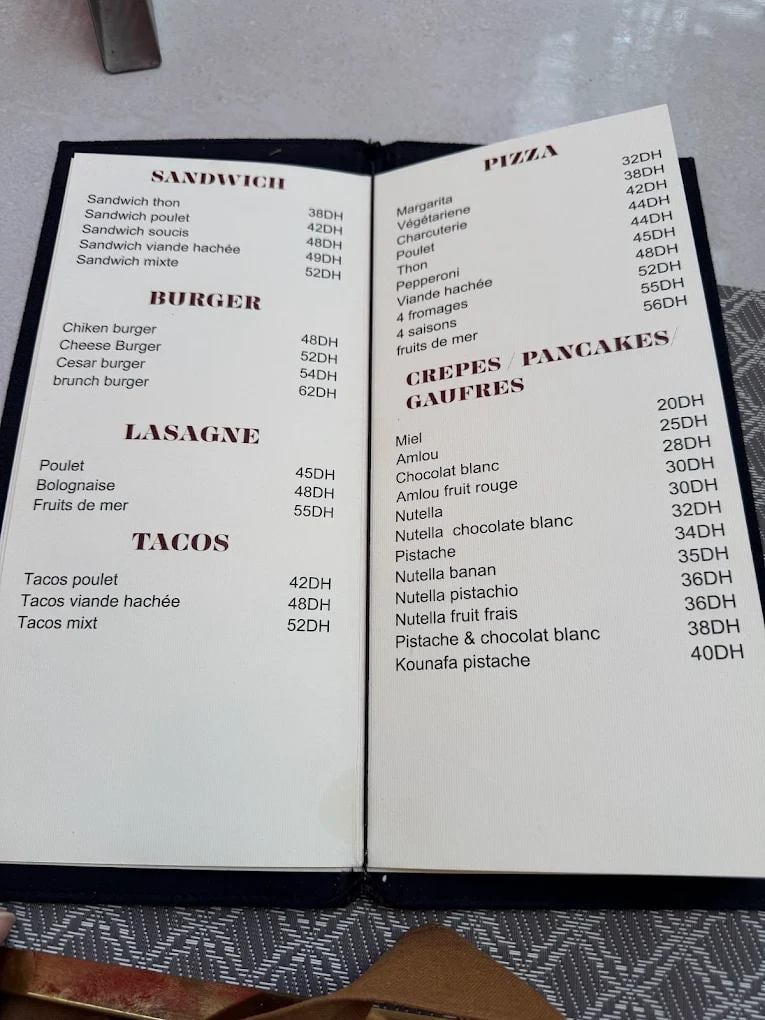 BELDI BRUNCH — menu page 1
