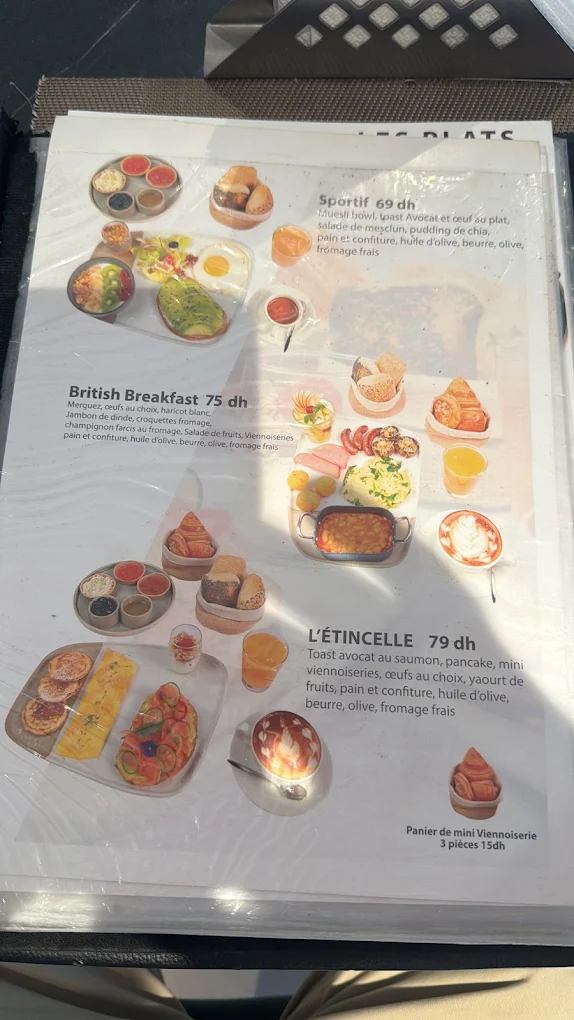 Café Restaurant L'Étincelle — menu page 3