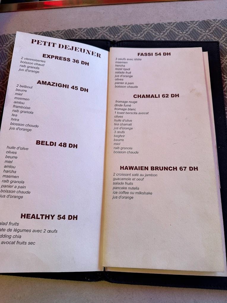 BELDI BRUNCH — menu page 4